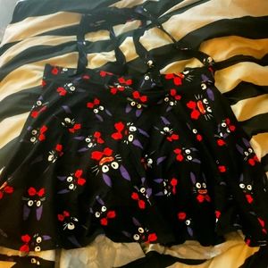 Deadstocked Kiki's delivery service suspenderskirt